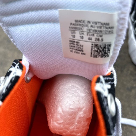 CONVERSE BLACK/WHITE MEN CANVAS NOT A CHUCK HIGH TOP BASKETBALL SNEAKERS NEW - Picture 11 of 14